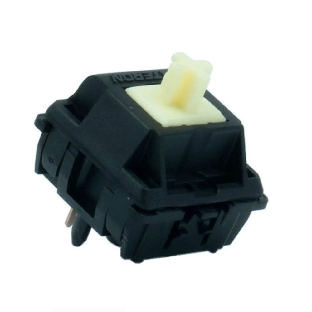 GATERON Oil King Yellow ヘビータクタイル キースイッチ（60gf/5ピン/5個）