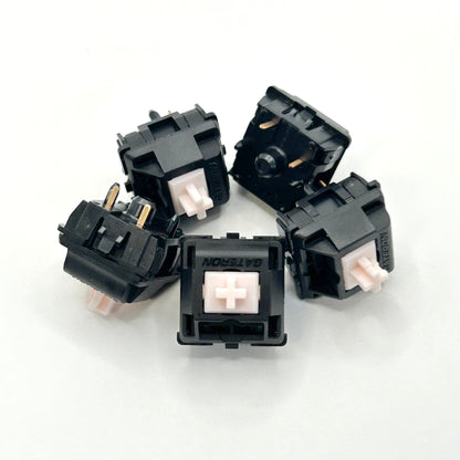 GATERON Oil King Pink サイレントリニア キースイッチ（45gf/5ピン/5個）