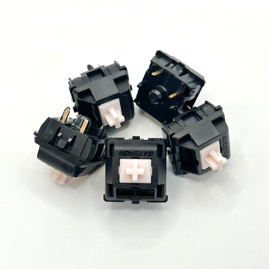 GATERON Oil King Pink サイレントリニア キースイッチ（45gf/5ピン/5個）