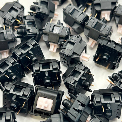 GATERON Oil King Pink サイレントリニア キースイッチ（45gf/5ピン/5個）