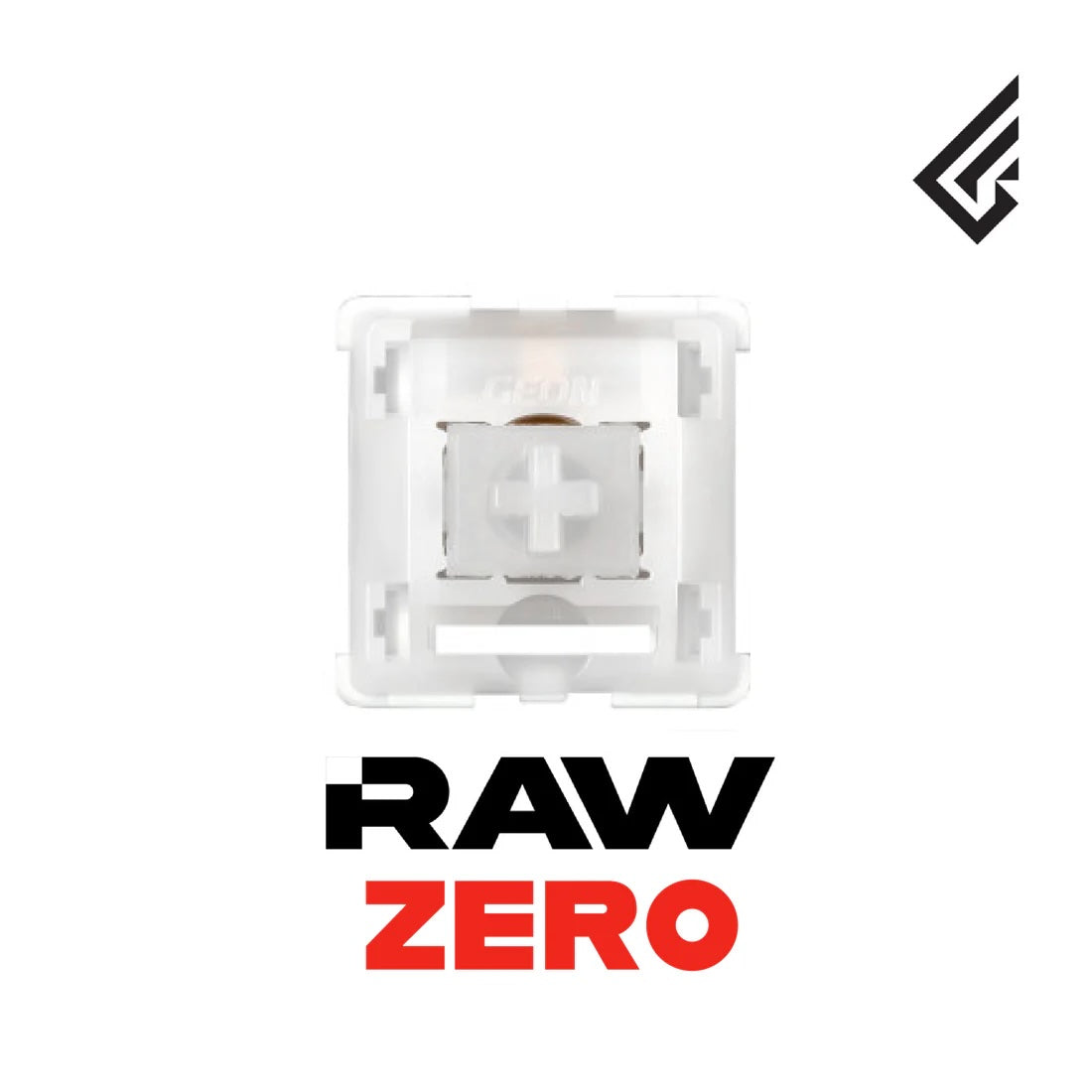 GEON Raw ZERO リニア キースイッチ（55g/5ピン/5個）