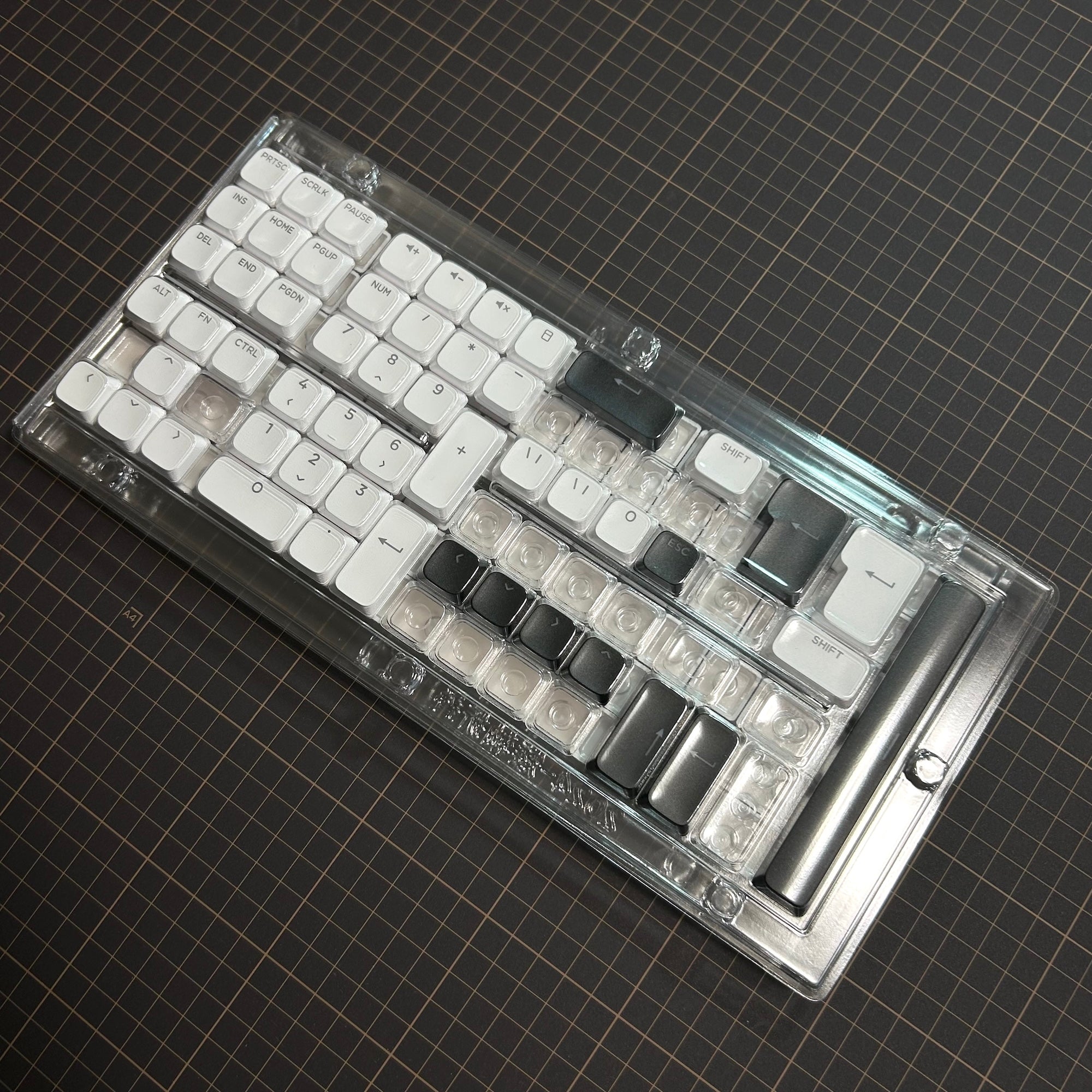 XVX Skyline R2 ロープロファイル PBT ダブルショット キーキャップ