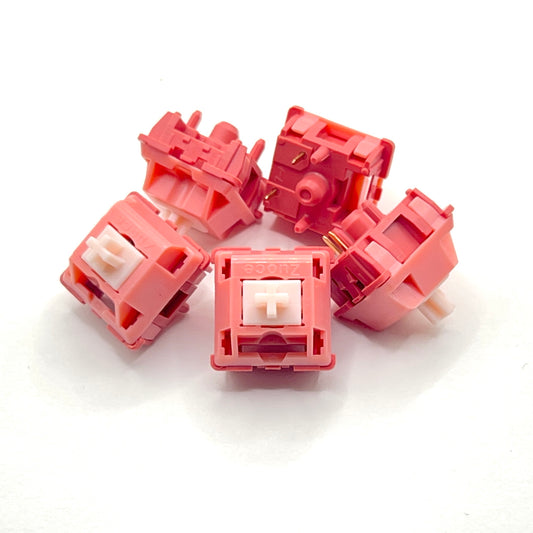 Zuoce Sweet Grapefruit リニア キースイッチ（33g/5ピン/5個）