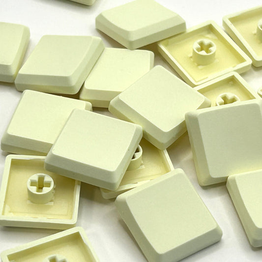 THM（Tai-hao Mints）ロープロファイルキーキャップ（MX/ライトイエロー/1個）THM-07