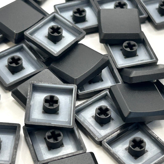 THM（Tai-hao Mints）ロープロファイルキーキャップ（MX/ブラック/1個）THM-BK