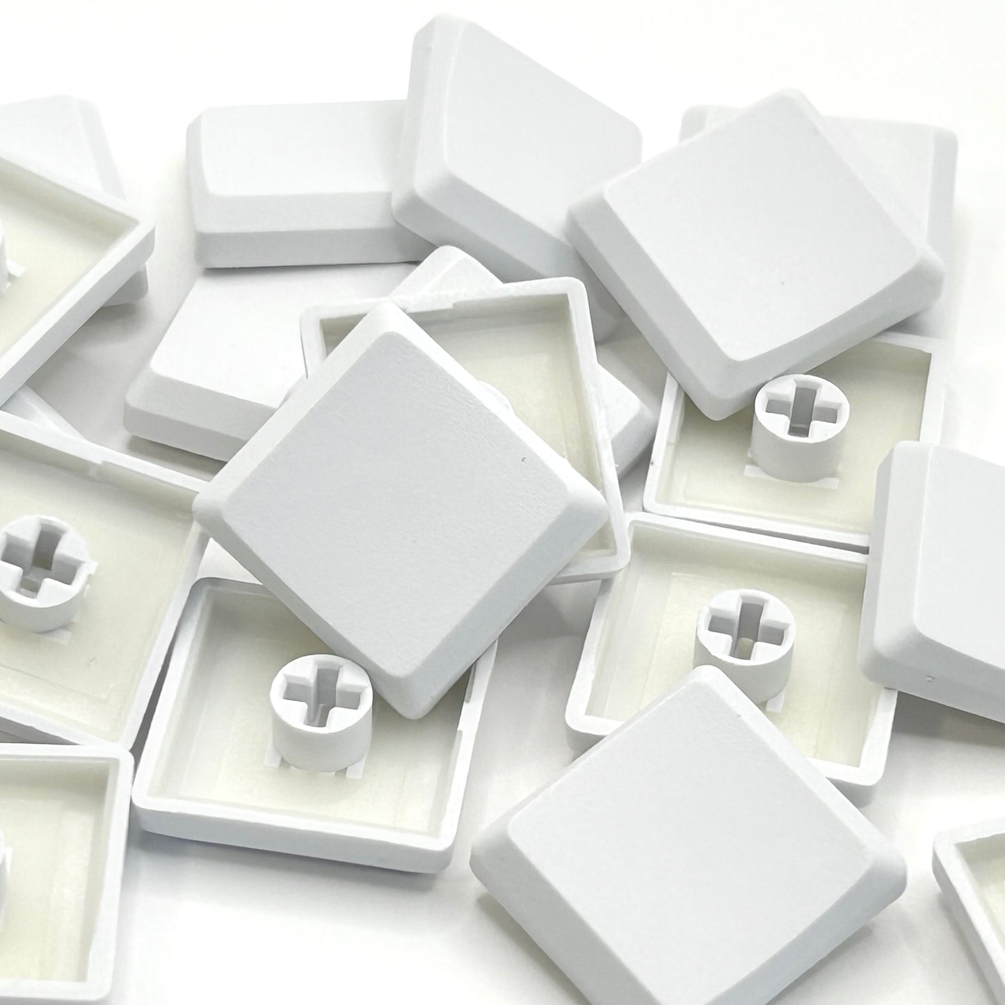 THM（Tai-hao Mints）ロープロファイルキーキャップ（MX/ホワイト/1個）THM-WH