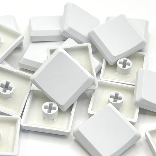 THM（Tai-hao Mints）ロープロファイルキーキャップ（MX/ホワイト/1個）THM-WH