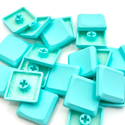 THT（Tai-Hao Thins）ロープロファイル キーキャップ（MX/PBT/ミントブルー/1個）