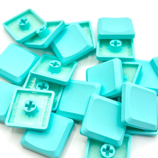 THT（Tai-Hao Thins）ロープロファイル キーキャップ（MX/PBT/ミントブルー/1個）