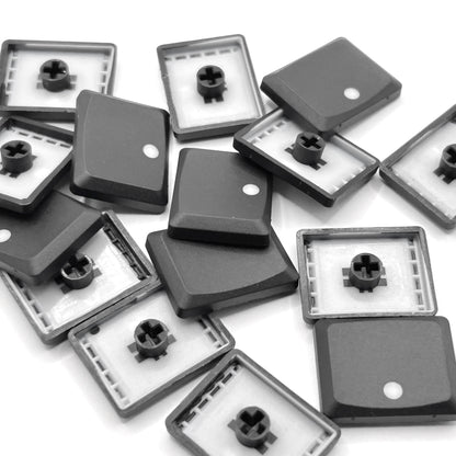 THT（Tai-Hao Thins）ロープロファイル キーキャップ 1.25U（MX/Dotブラック/1個）