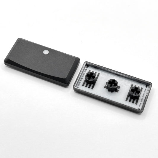 THT（Tai-Hao Thins）ロープロファイル キーキャップ 2U（MX/Dotブラック/1個）