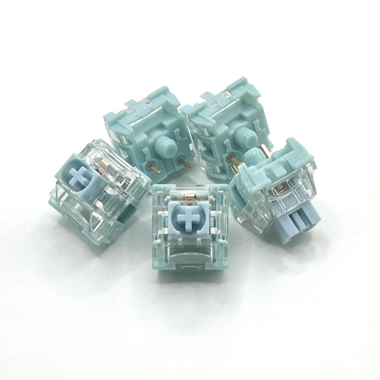 TTC Bluish White V2 Tactile Switch（タクタイル/42g/3ピン/5個）