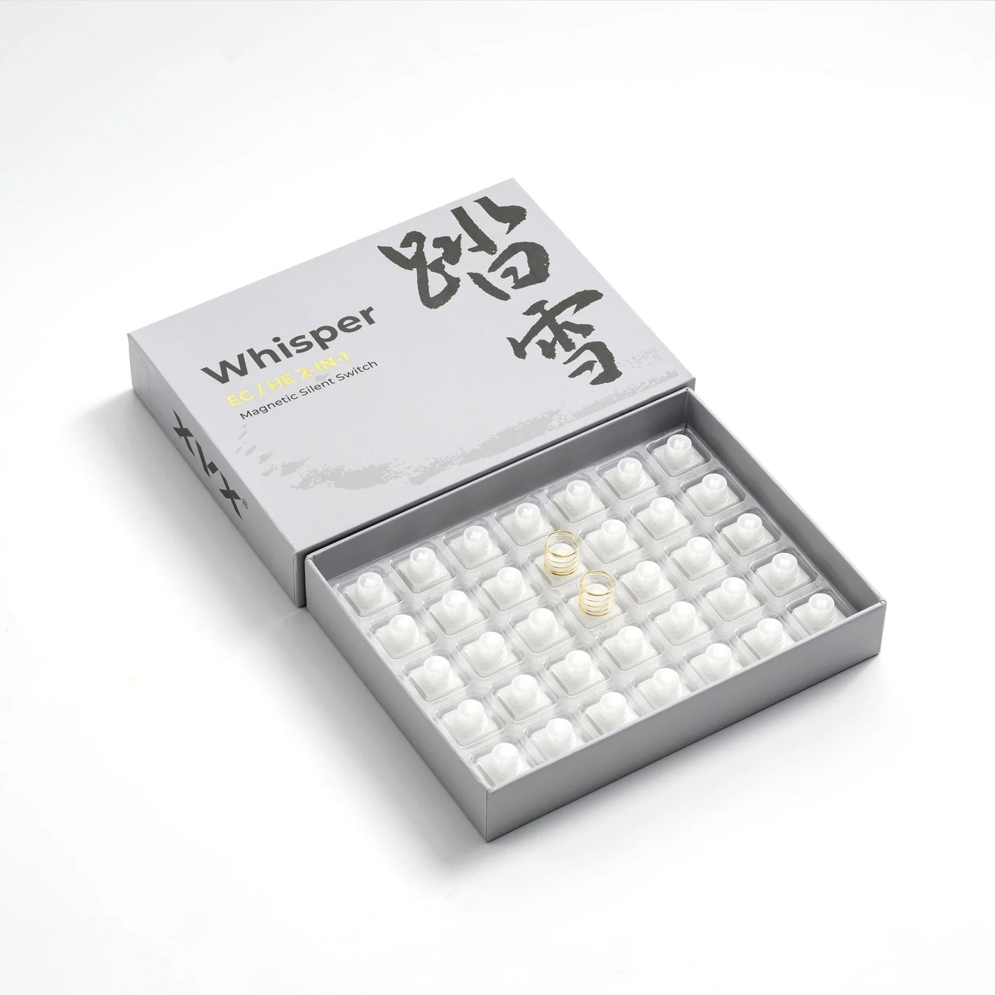 XVX Whisper EC/HE 2-in-1 Magnetic Silent Switch（35個入）