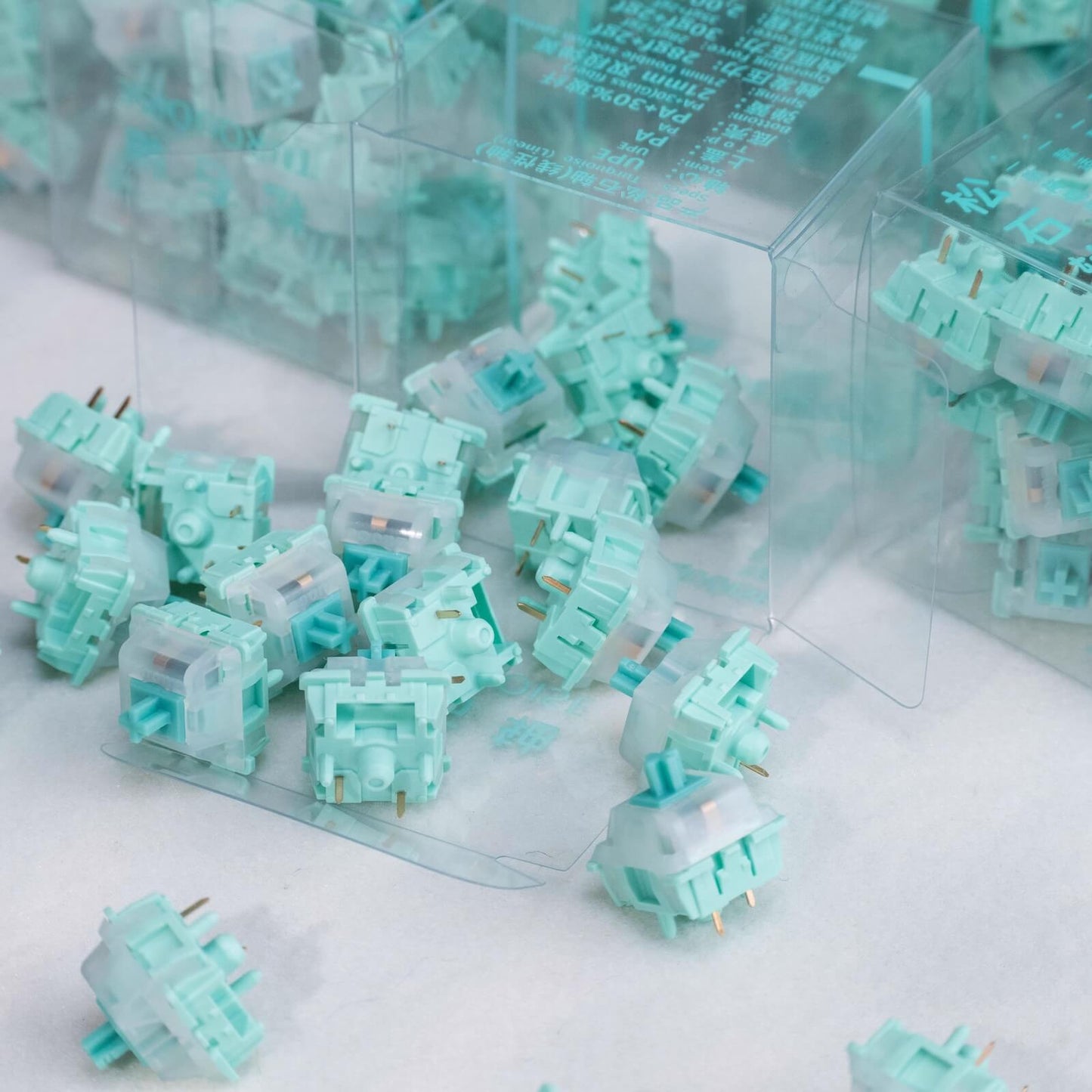 Zuoce BSUN Turquoise 松石軸 Linear Switch（28g/5ピン/5個）